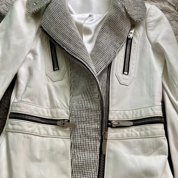 Karigam 100% Lamb Leather Jacket Small
